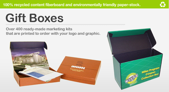 Gift Boxes - Over 400 ready-made marketing kits